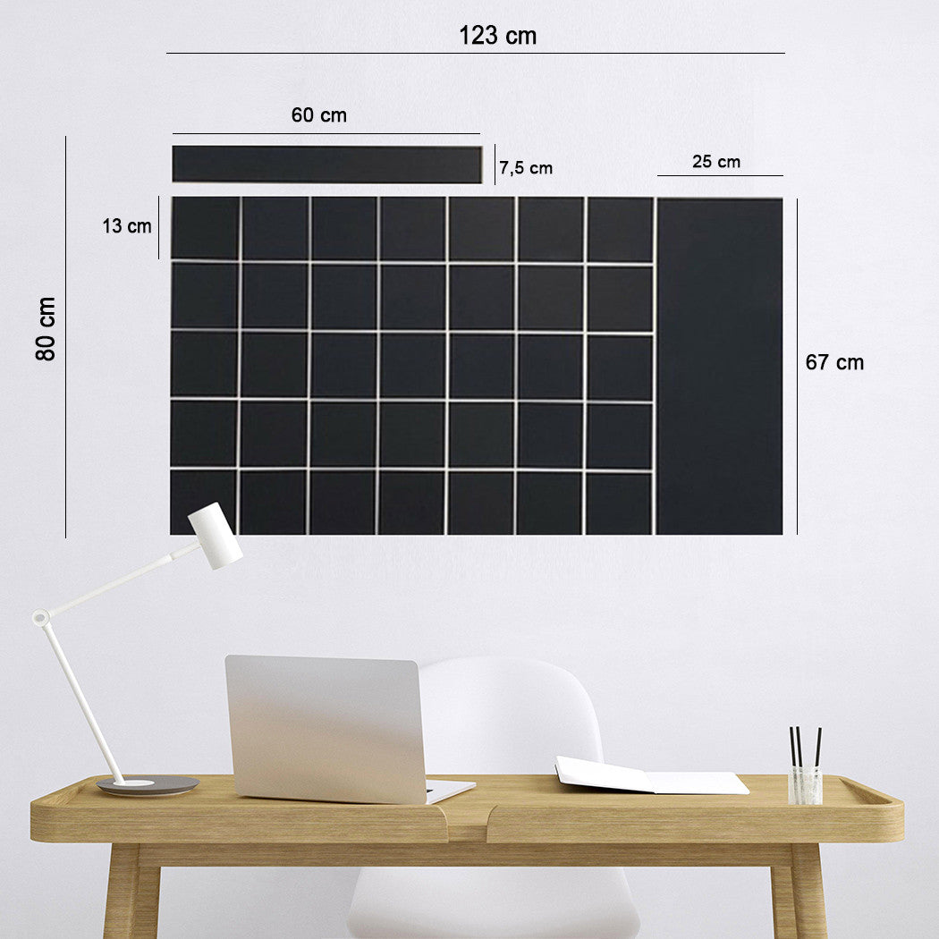 Calendrier mural magnétique - Planning mensuel