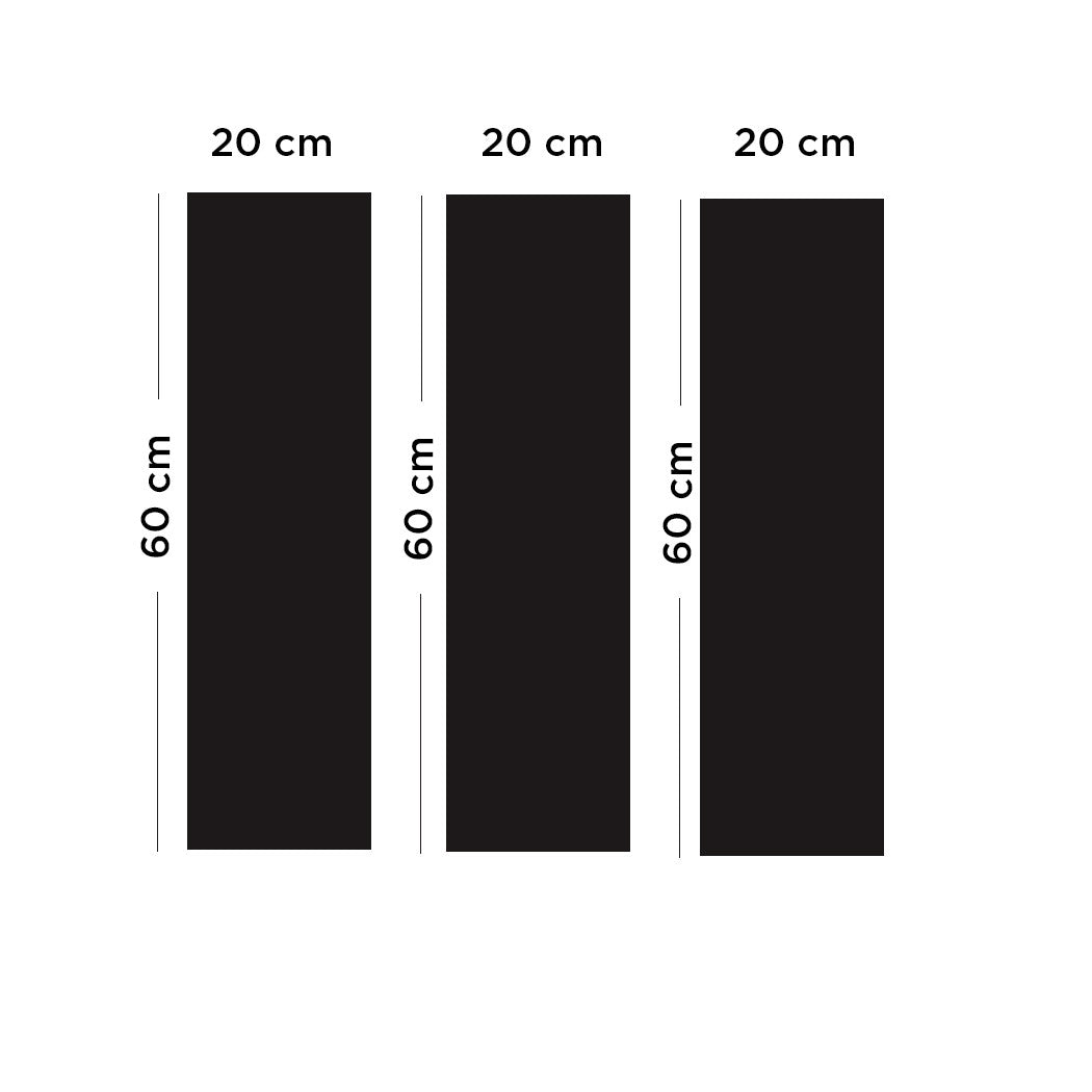 Tableau magnétique triptyque