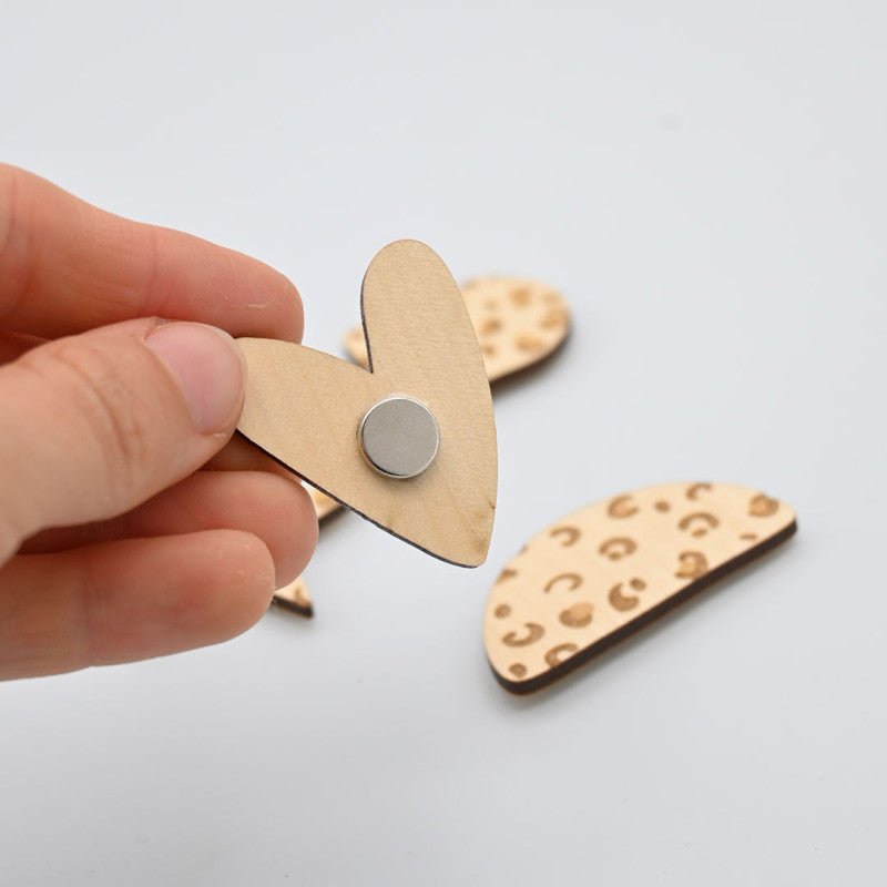 Magnets graou en bois